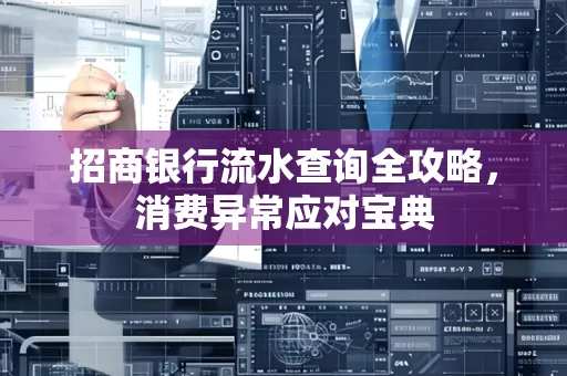 招商银行流水查询全攻略,消费异常应对宝典