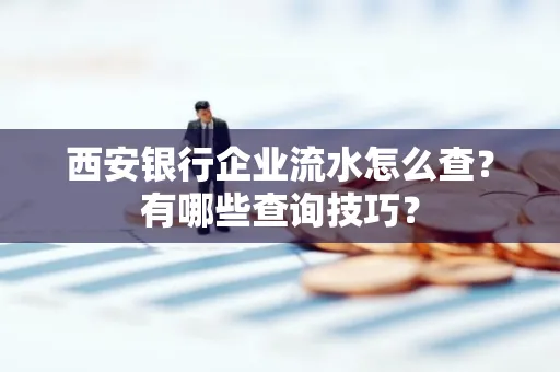 西安银行企业流水怎么查?有哪些查询技巧?
