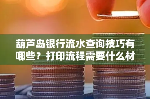 葫芦岛银行流水查询技巧有哪些?打印流程需要什么材料避免贷款风险
