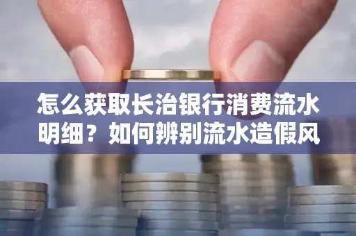 怎么获取长治银行消费流水明细?如何辨别流水造假风险?