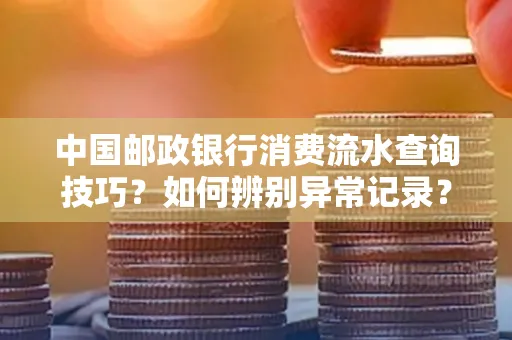 中国邮政银行消费流水查询技巧?如何辨别异常记录?