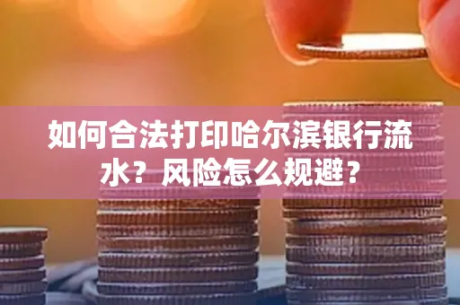 如何合法打印哈尔滨银行流水?风险怎么规避?