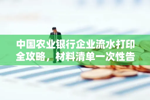 中国农业银行企业流水打印全攻略,材料清单一次性告诉你